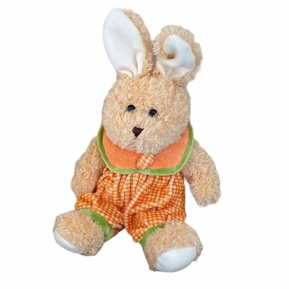 Fine Toy Pastel Blue Bunny Rabbit Plush - Picture 1 of 8